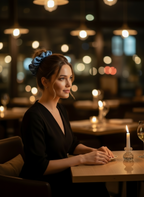 Large Dalia Mulberry Silk Scrunchies