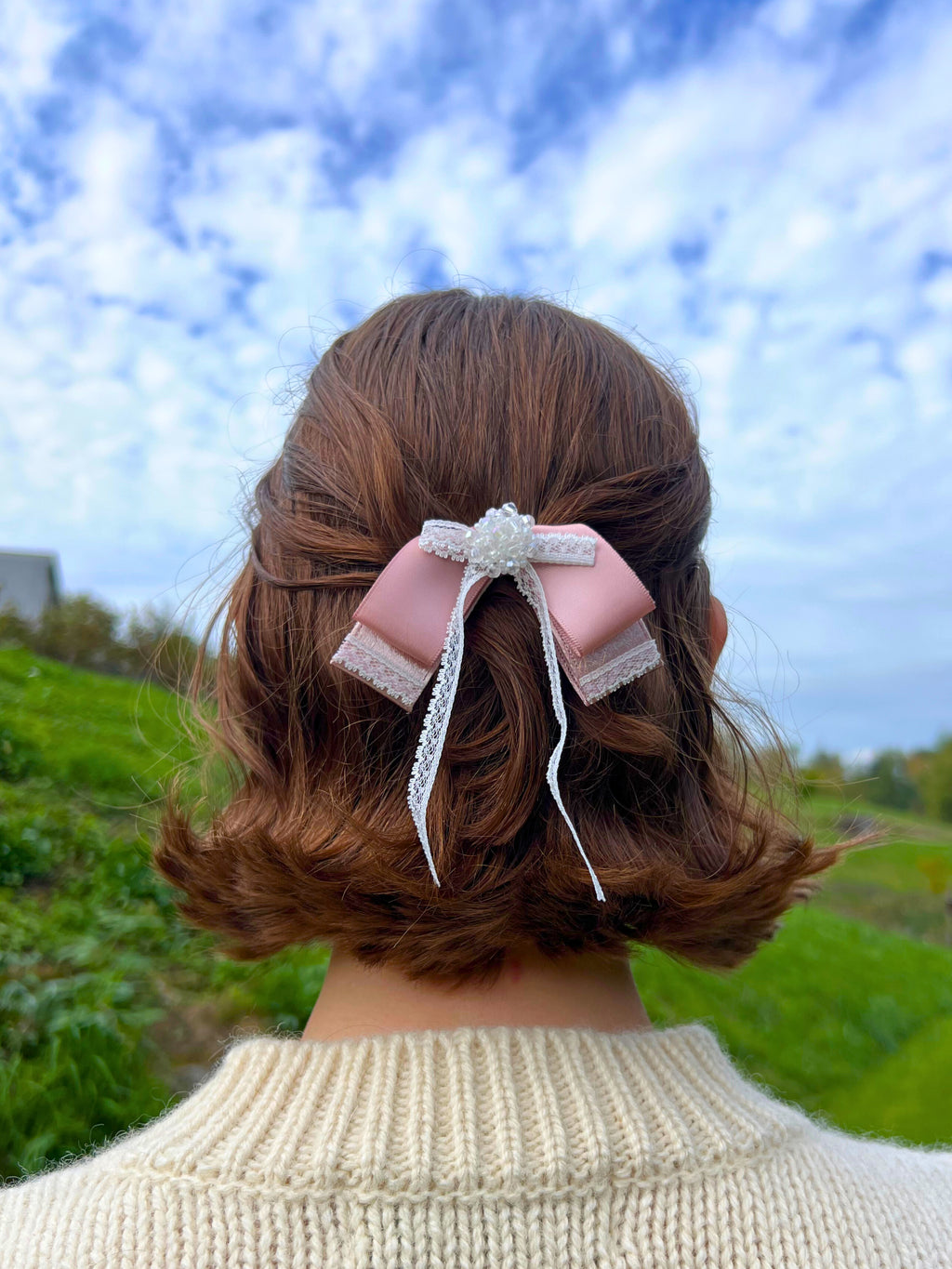 Mila Firework Bejewelled Sailor Bow