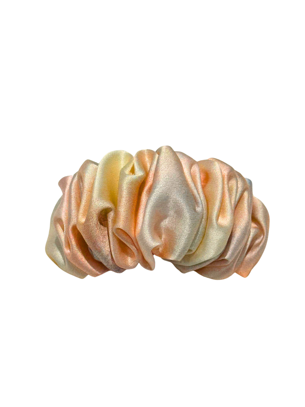 Barrette à cheveux en soie Blush Ombré