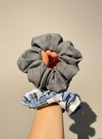 XL Sylvie Checkered Scrunchies