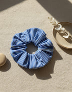 XL Una Striped Poplin Scrunchies