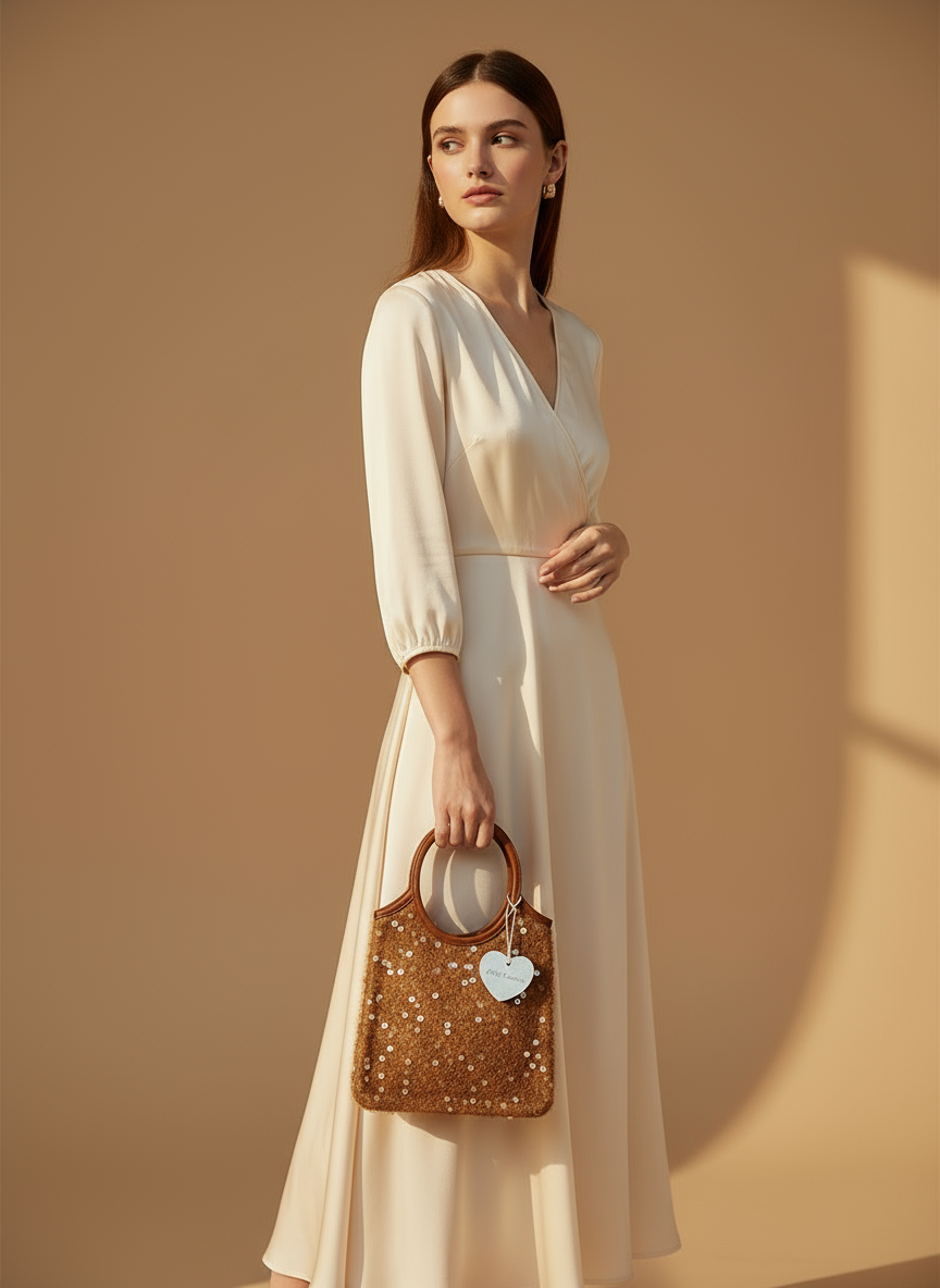 Mini Caramel Evelyne Tote