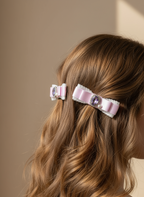 Diane Lace Bejewelled Flat Bow