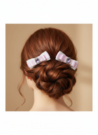 Diane Lace Bejewelled Flat Bow