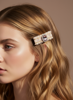 Esme Tweed Hair Clip