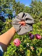 XL Sylvie Checkered Scrunchies