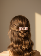 Candice Bejewelled Heart Flat Bow