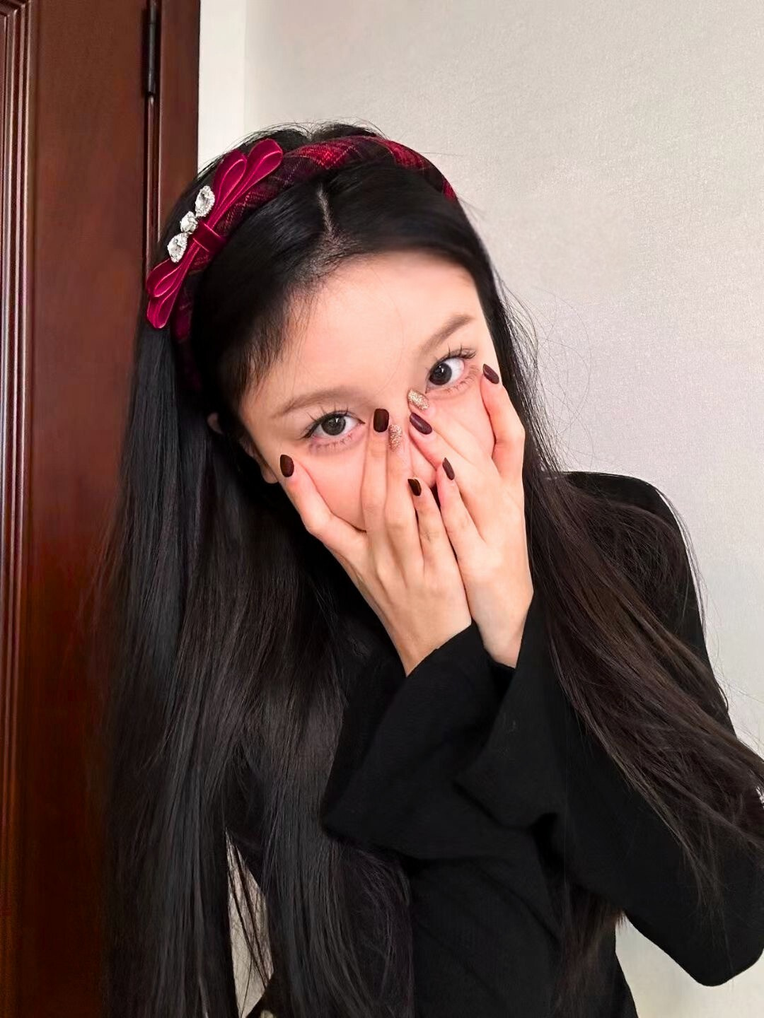 Scarlet Tartan Bow Hairband