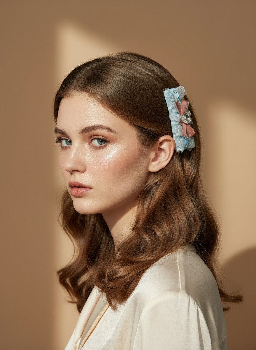 Cecilia Colorblock Hair Clip