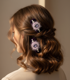 Nikki Pom Pom Velvet Bow