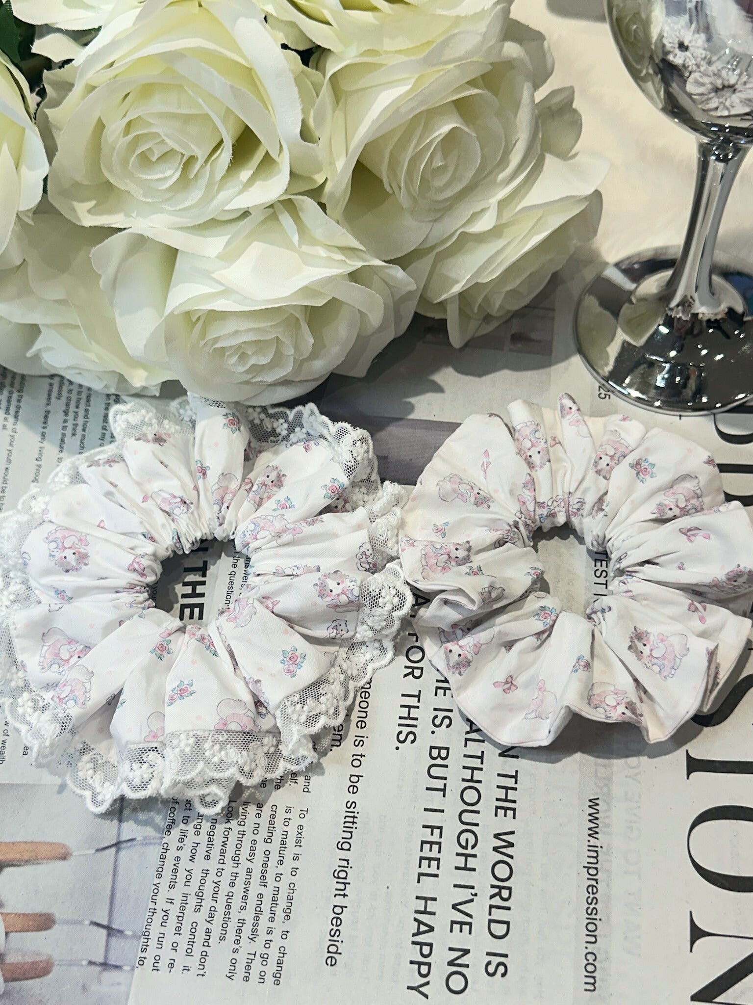 Valentina Cotton Scrunchies