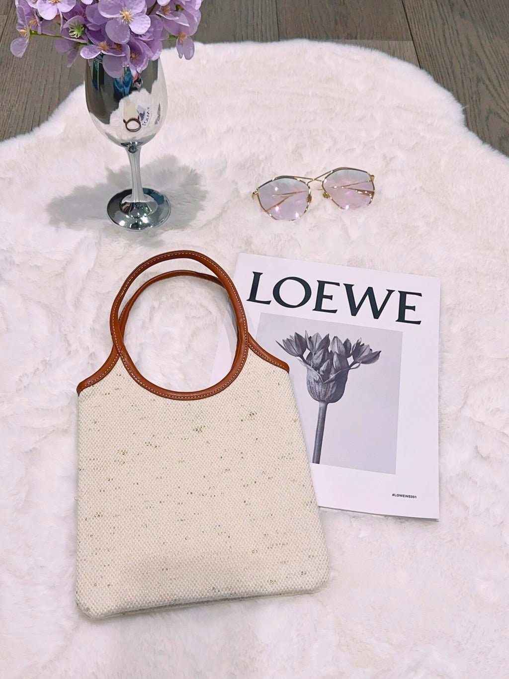 Mini Denim Evelyne Tote