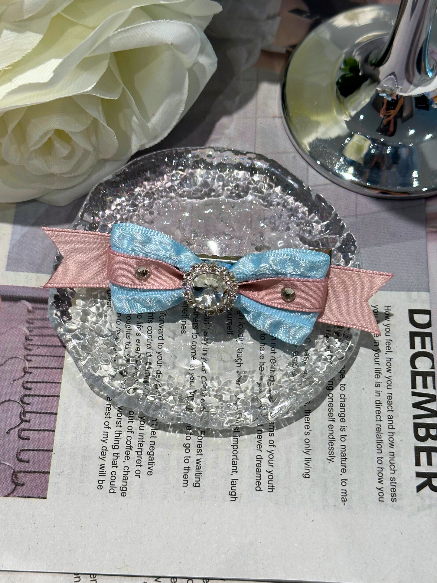 Cecilia Colorblock Hair Clip