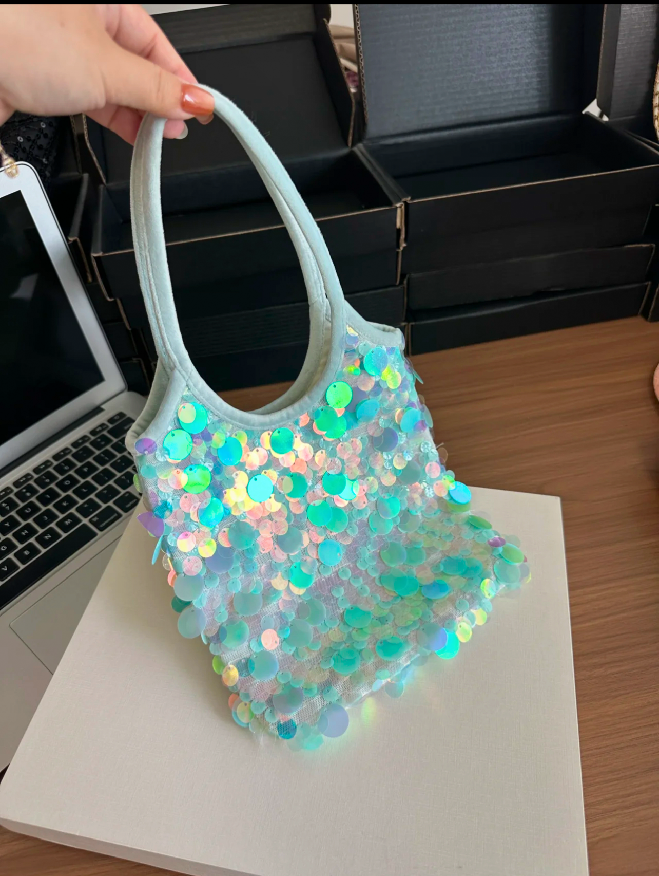 Mini Mermaid Evelyn Tote