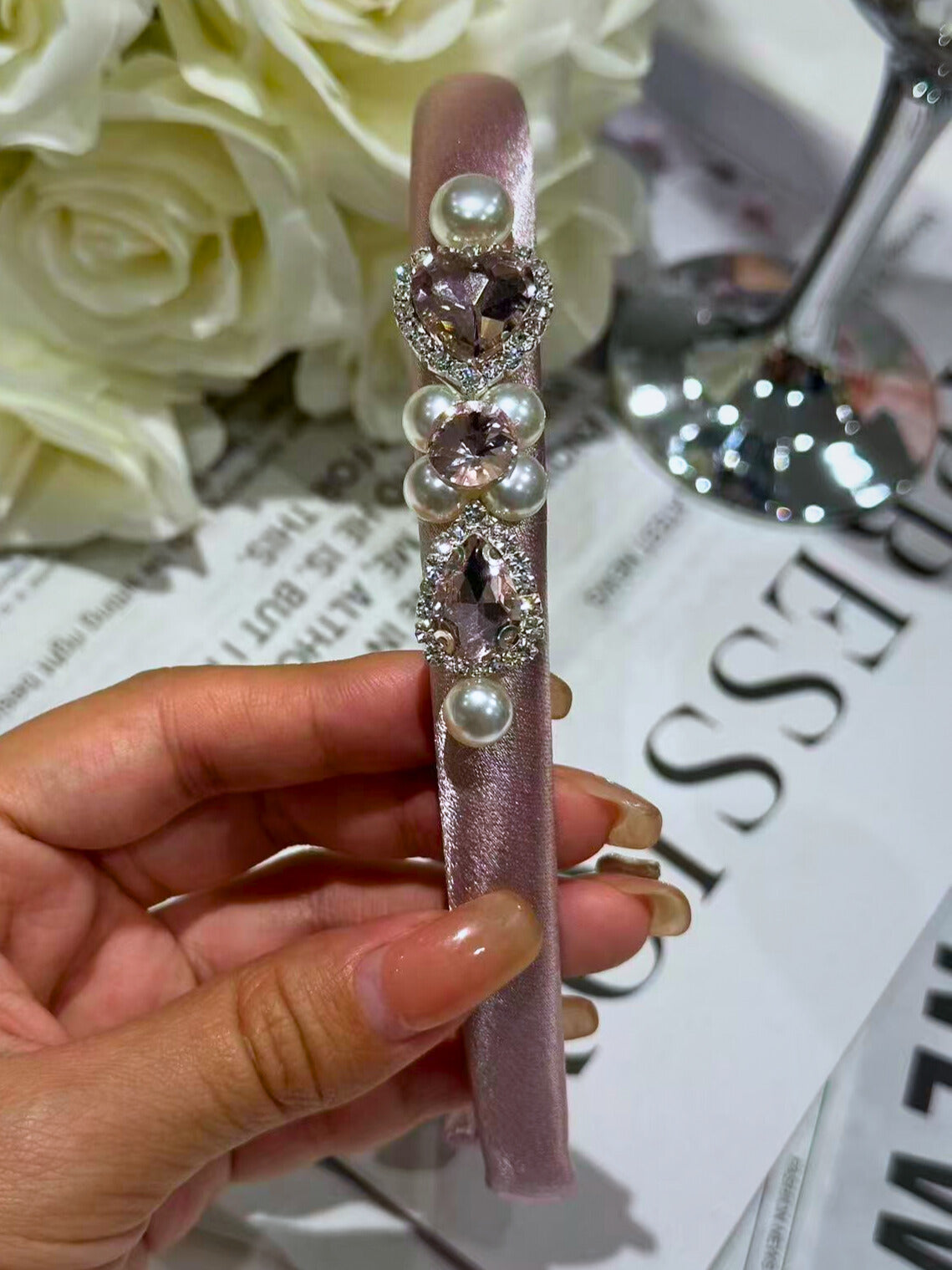Kelly Bejewelled Hairband