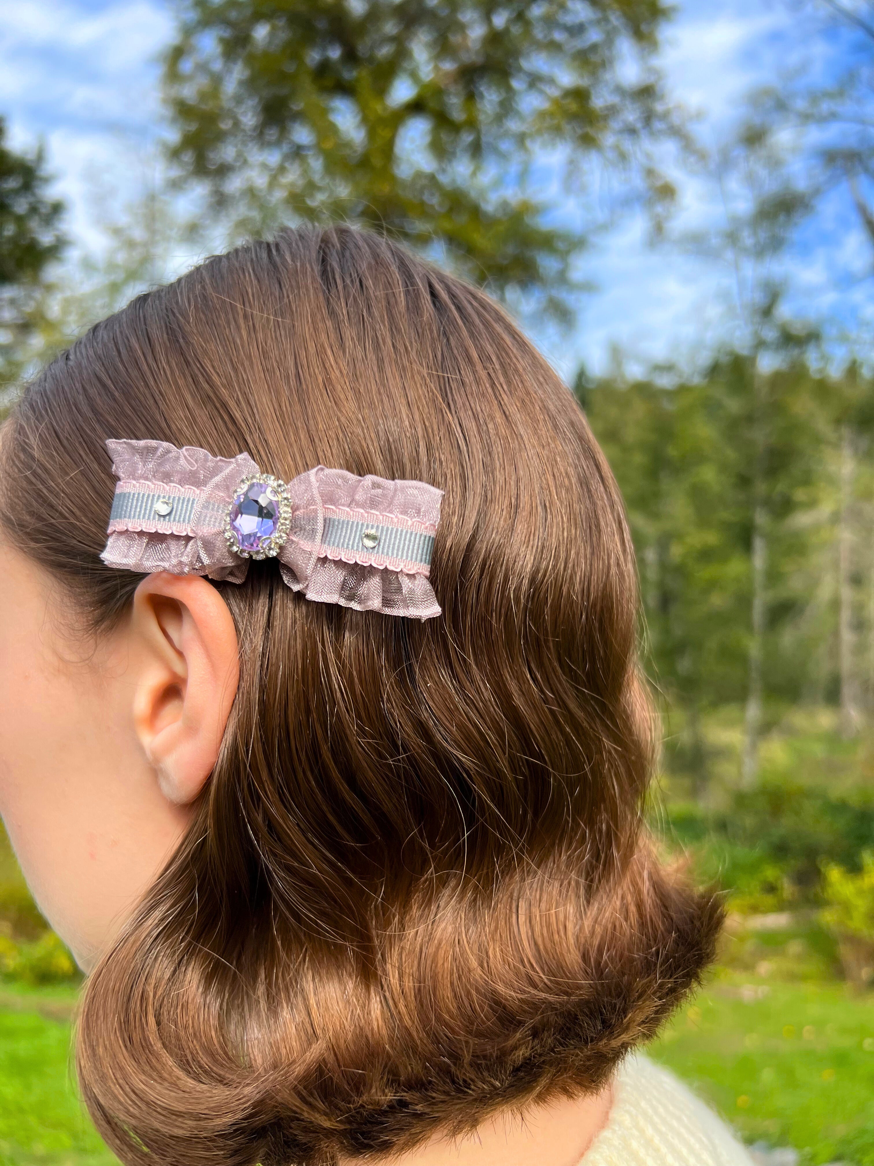 Leno Organza Butterfly Bow