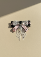 Vera Laced Crystallized Sailor Bow