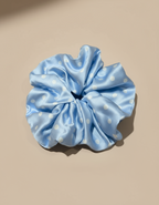 X-Large Dahlia Polka Dots Scrunchies