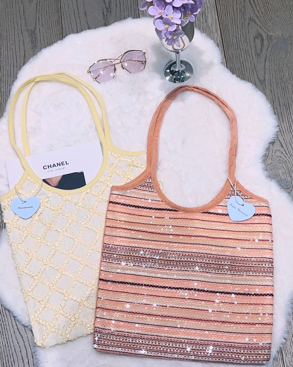 Large Sequins Evelyne Tote