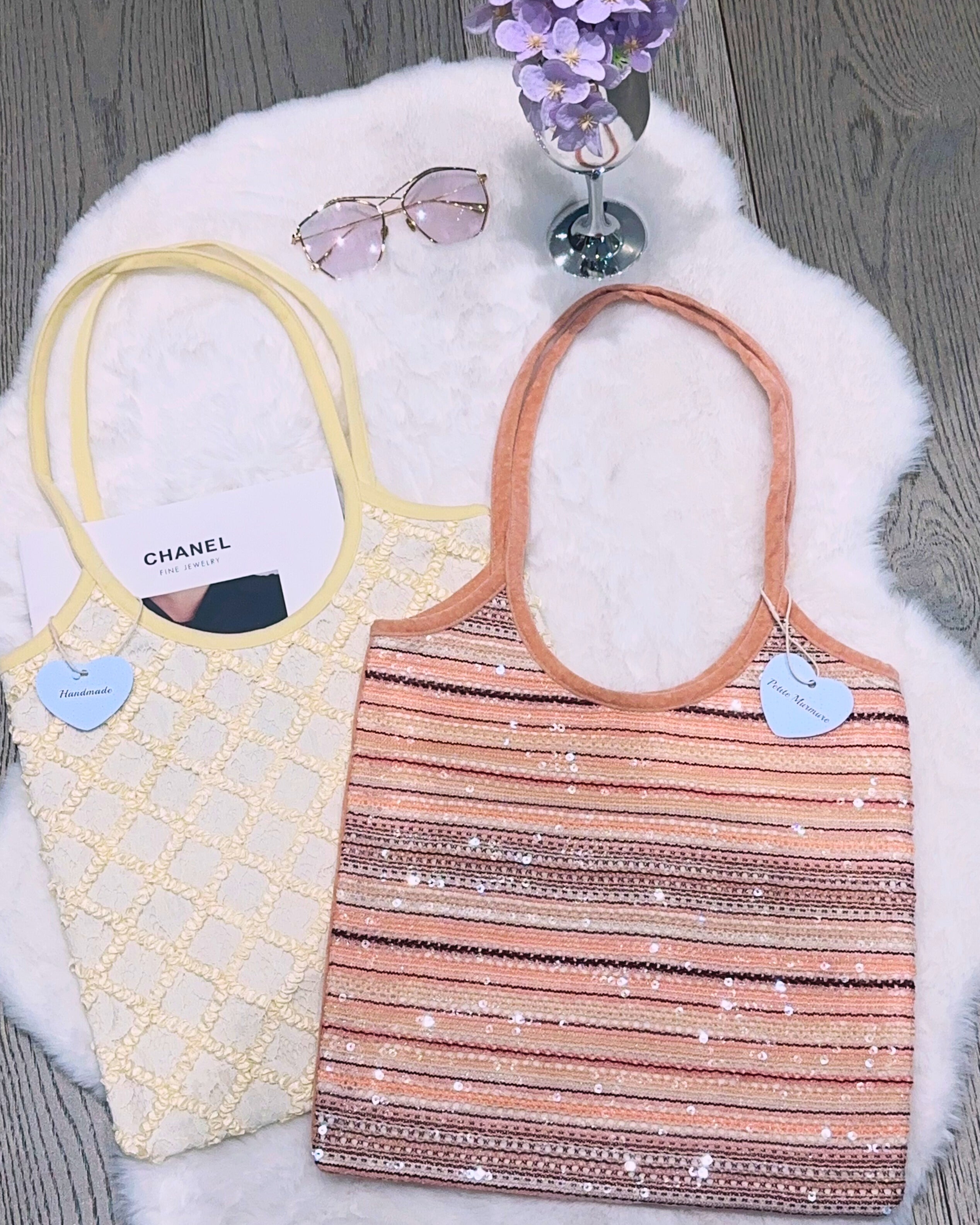 Large Sequins Evelyne Tote