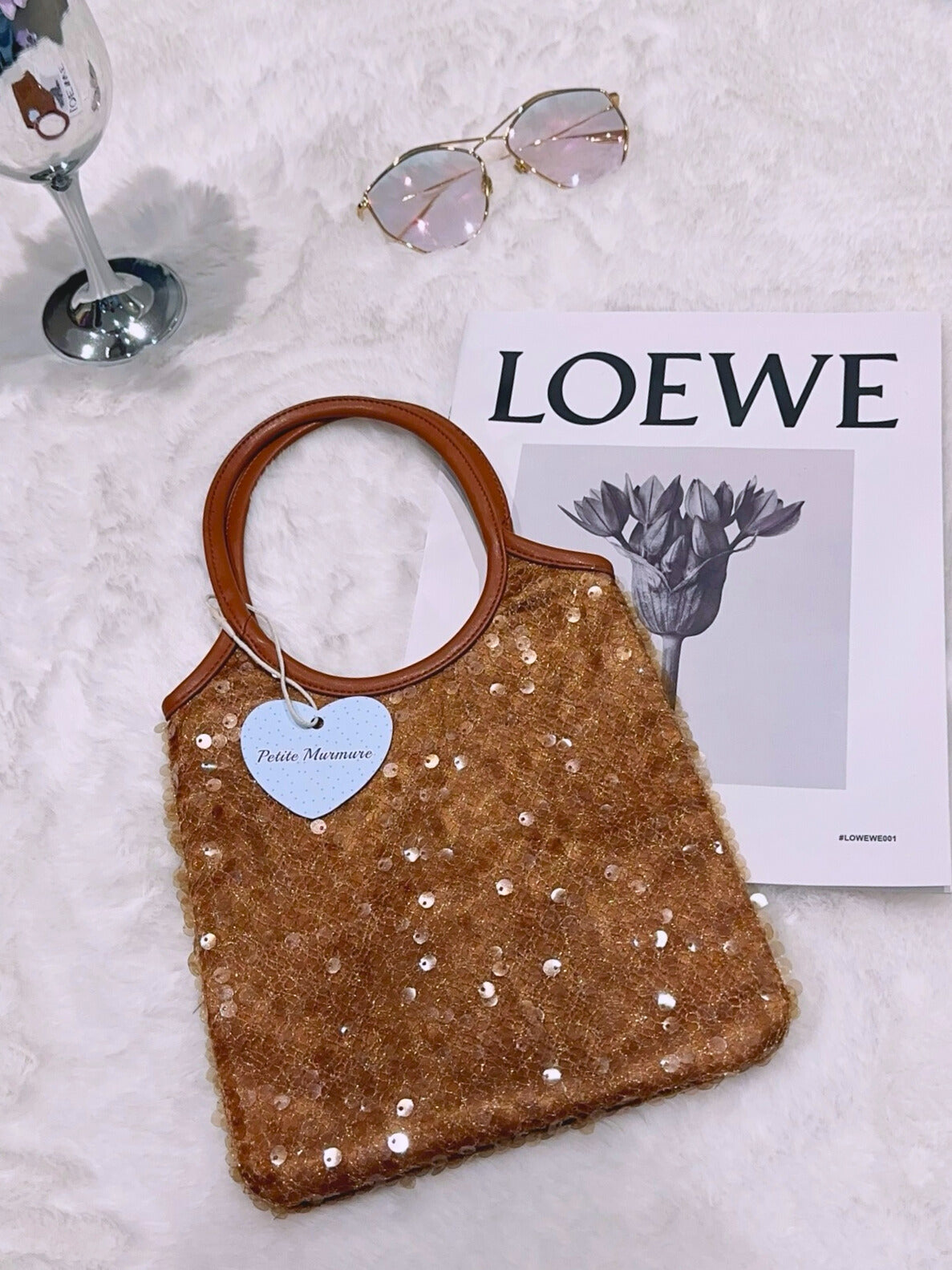 Mini Caramel Evelyne Tote