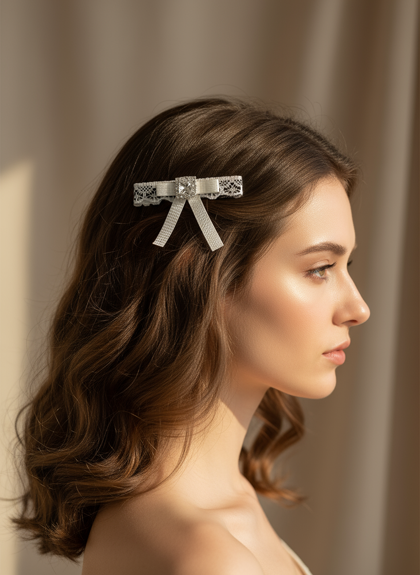 Sakura Hard Candy Crystal Bow