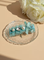 Celia Organza Hearted Hair Clip