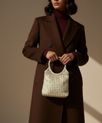 Mini Metallic Evelyne Tote
