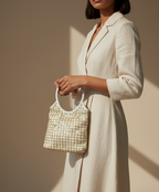 Mini Metallic Evelyne Tote