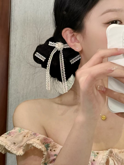 Mila Firework Bejewelled Sailor Bow