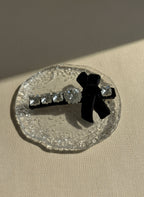 Ariel Velvet Bejewelled Clip