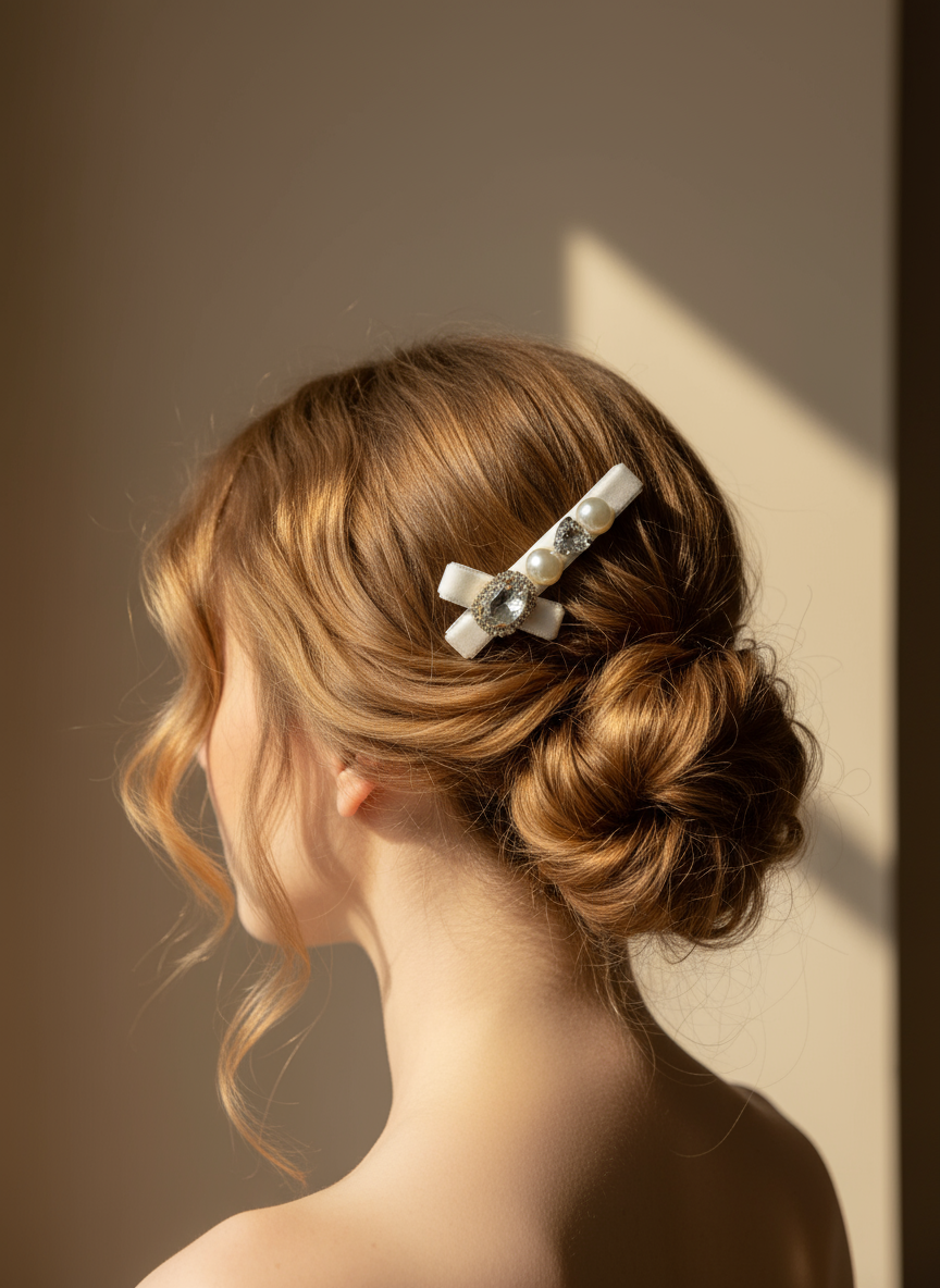 Iris Velvet Clips Combo