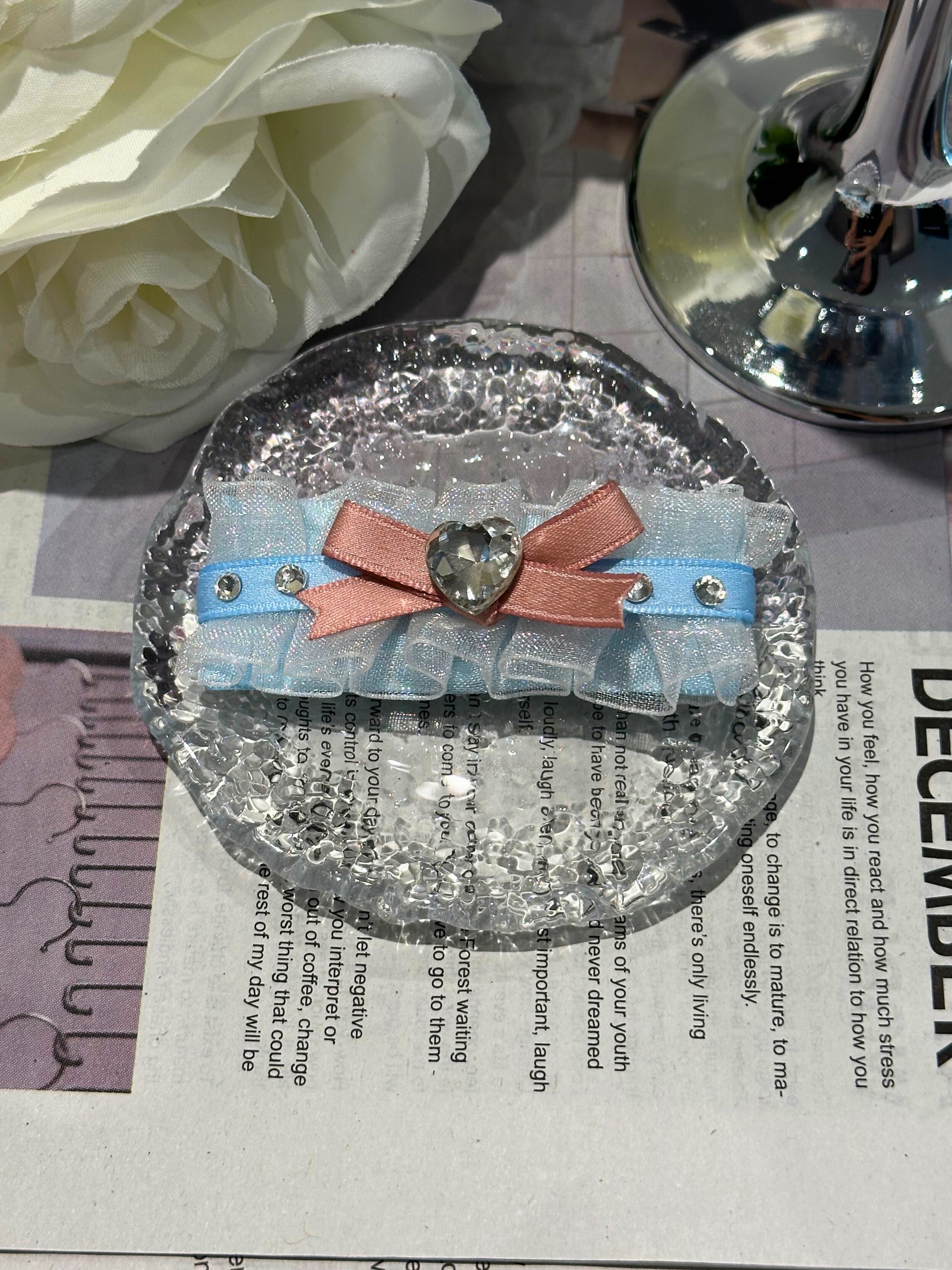 Cecilia Colorblock Hair Clip