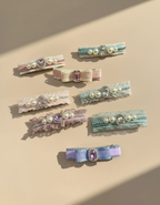 Trista  Colorblock Bejewelled Slim Clip