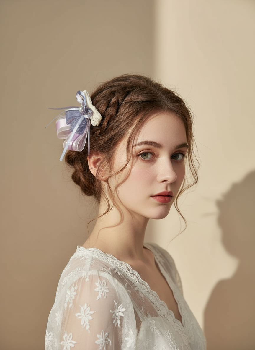 Charlotte  Colorblock Sailor Bow