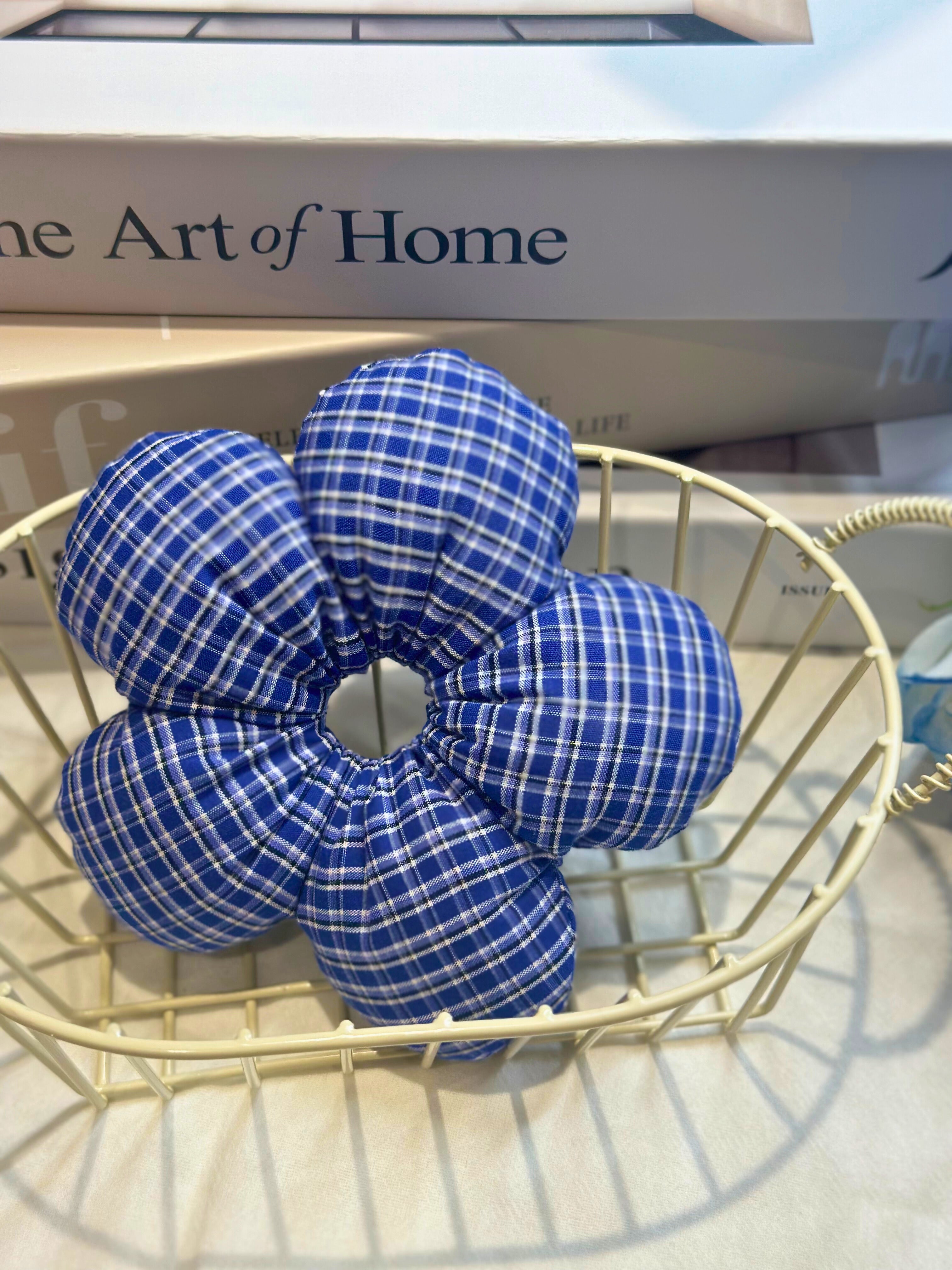 Poppy Flower Scrunchies