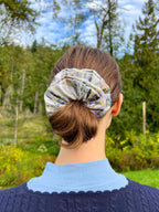 Large Pheonix Hair Scrunchies (Peony Scented Fragrant)