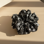 Large Midnight Daisy Scrunchie