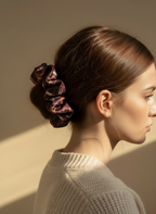Large Auburn Ember Scrunchie