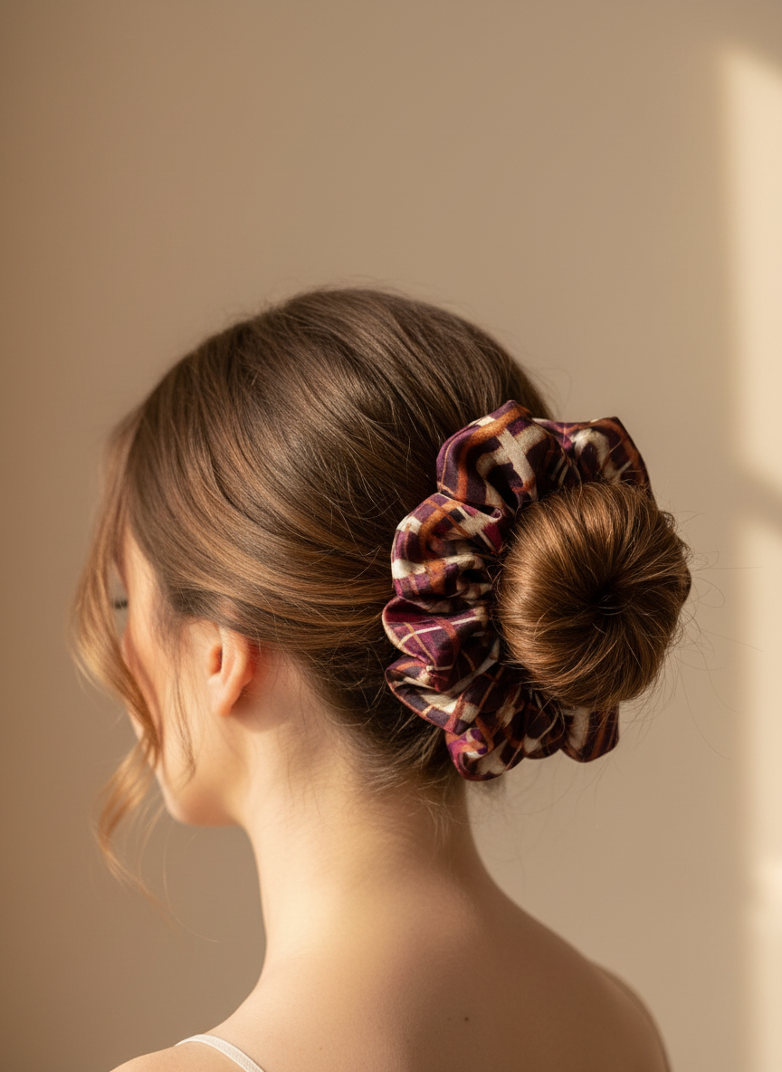 XL Auburn Ember Scrunchie