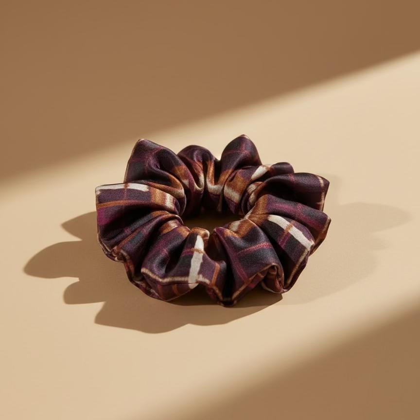 Medium Auburn Ember Scrunchie