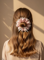 Garcia Poka Dots  Lace Scrunchies