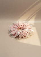 Garcia Poka Dots  Lace Scrunchies