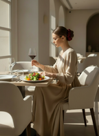 Small Rose Scented Bordeaux Silk Bloom Scrunchie