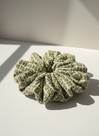 XL Verde Mousse Scrunchie