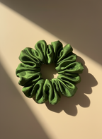 Medium Green Tea Scented Verdant Whispers Scrunchie
