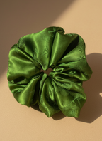 XL Green Tea Scented Verdant Whispers Scrunchie