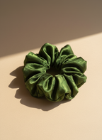 Medium Green Tea Scented Verdant Whispers Scrunchie