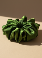 XL Green Tea Scented Verdant Whispers Scrunchie
