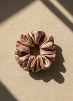 Medium Naias Rose Scented Silk Scrunchie